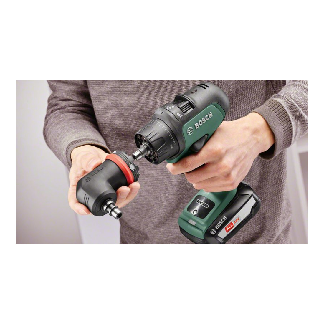 Fixation d'angle Bosch, pour utilisation avec AdvancedDrill 18 et AdvancedImpact 18
