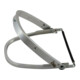 Fixation p. casque universelle pour tous les casques standard aluminium EN 166 E-1