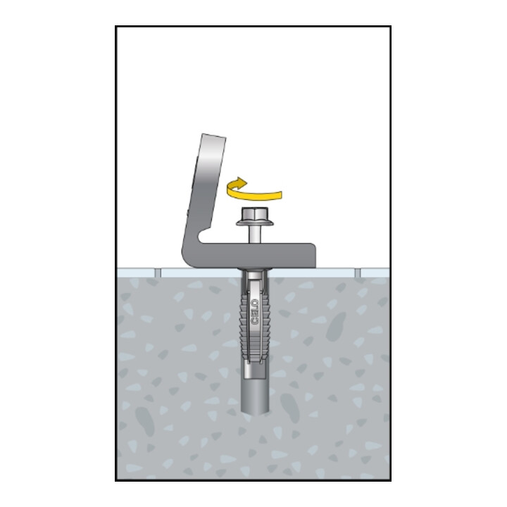 Fixation WC / bidet FRH (100 sachets) CELO