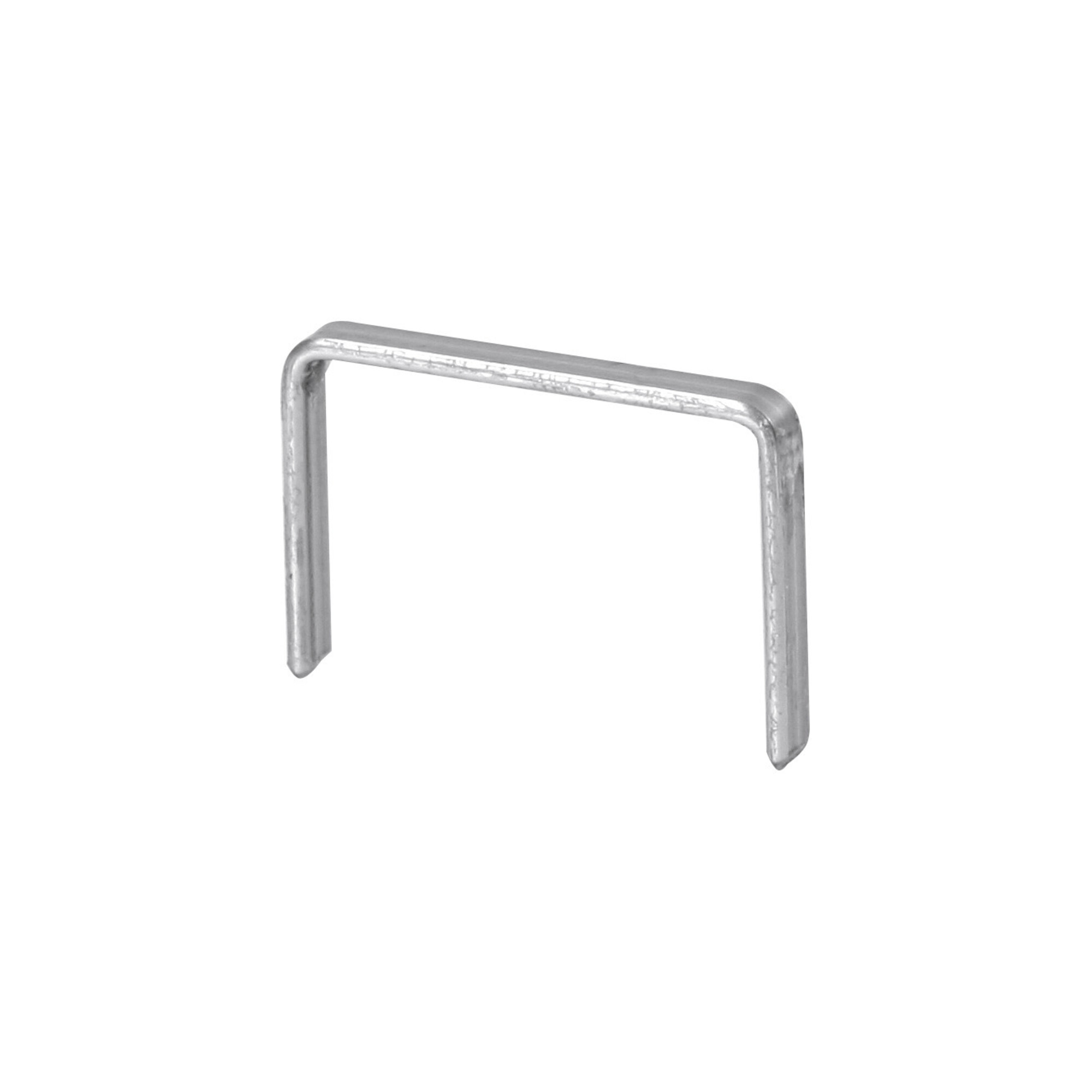 Flachdrahtklammer 11 L8xB10,6mm Draht-B1,25mm Stahldrverz 1KT NOVUS