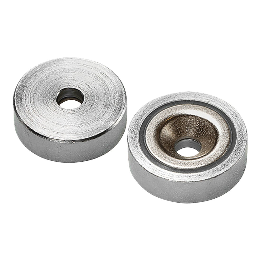 Flachgreifermagnet mit Bohrung, Neodym,⌀ 32 mm