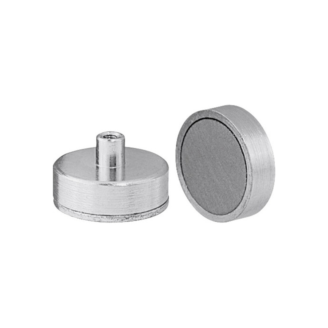 Flachgreifermagnet mit Innengewinde, SmCo5,⌀ 20 mm