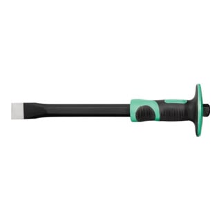 Flachmeißel CV. L.300mm S.18mm m.Handschutz