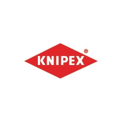 Flachrundzange DIN ISO 5745 L.200mm m.Schneide gerade VDE Chrom 2K-Hüllen Knipex