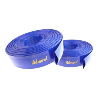Flachschlauch Admi®Flat ID 152mm L.50m blau Rl.ADMIRAL
