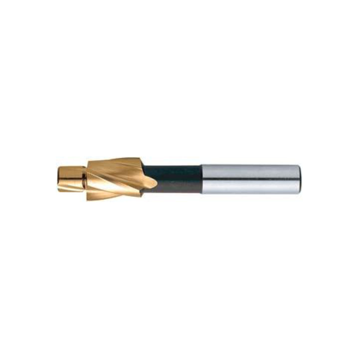 Flachsenker D373 HSS M12 M DL TiN FORMAT