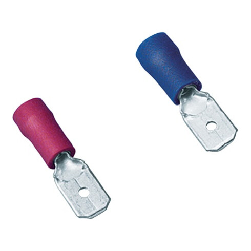 Flachstecker blau 1,5-2,5mm2 6,3x0,8mm2