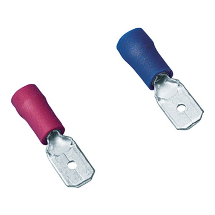 Flachstecker blau 1,5-2,5mm2 6,3x0,8mm2