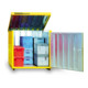 FLADAFI® Magazinbox MB 4 Verzinkt, montiert, mit Boden lackiert in RAL-Farbton-1