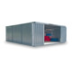 FLADAFI® Materialcontainer- Kombination MC 1560 verzinkt, zerlegt mit Holzfußboden-1