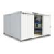 FLADAFI® Materialcontainer-Kombination Modell IC 1440, isolierter Boden-1