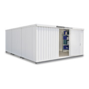 FLADAFI® Materialcontainer-Kombination Modell IC 1560, isolierter Boden