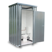 FLADAFI® Toilettenbox TB 2701 Verzinkt, montiert mit Einrichtung