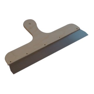 Flächen-Dekorspachtel mit Holzgrif