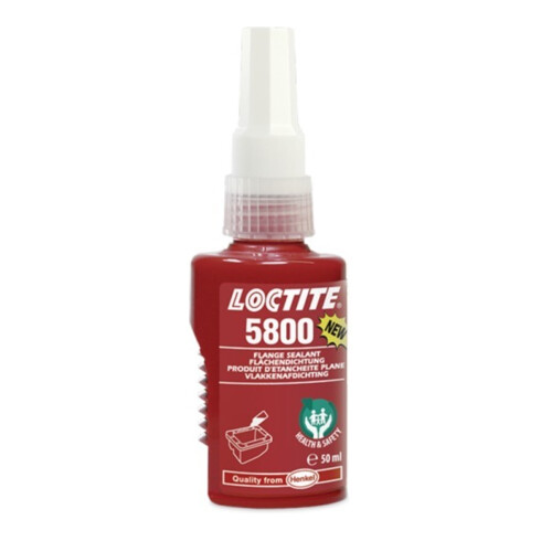 Flächendichtung 5800 rot 50ml Akkordeonflasche LOCTITE