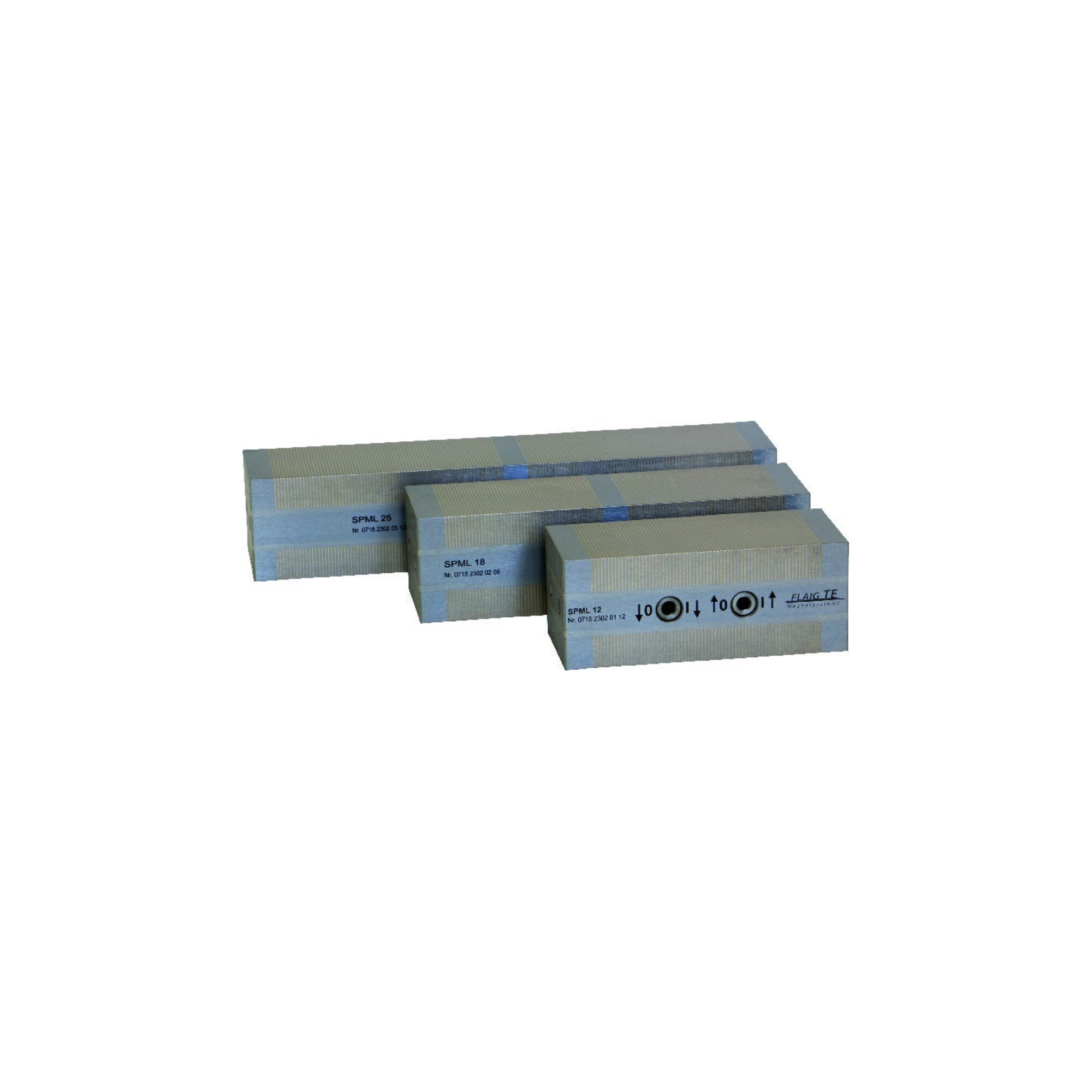 flaig Magnetspannblock Paar 250x50x52mm ; FLAIG Magnetsysteme