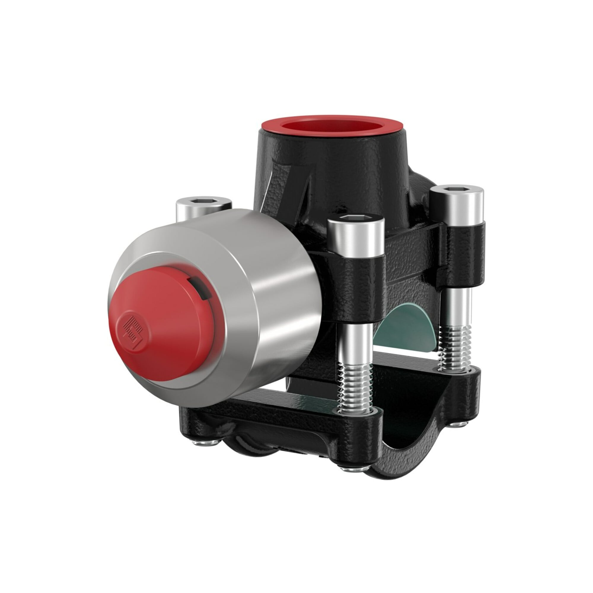 Flamco Anschließkupplung T-Plus DN 50xRp 1 1/4, TG, m Auslösemechanismus