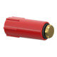 Flamco Baustopfen G 1/2 M, rot, m Messinggewinde, selbstd-1