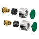 Flamco Design-Klemmverschraubung F3 G 3/4 F 16x2mm MS hochglanz-verchromt