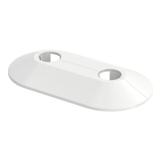 Flamco Double Rosace RVD 50/16, 16 mm, blanc
