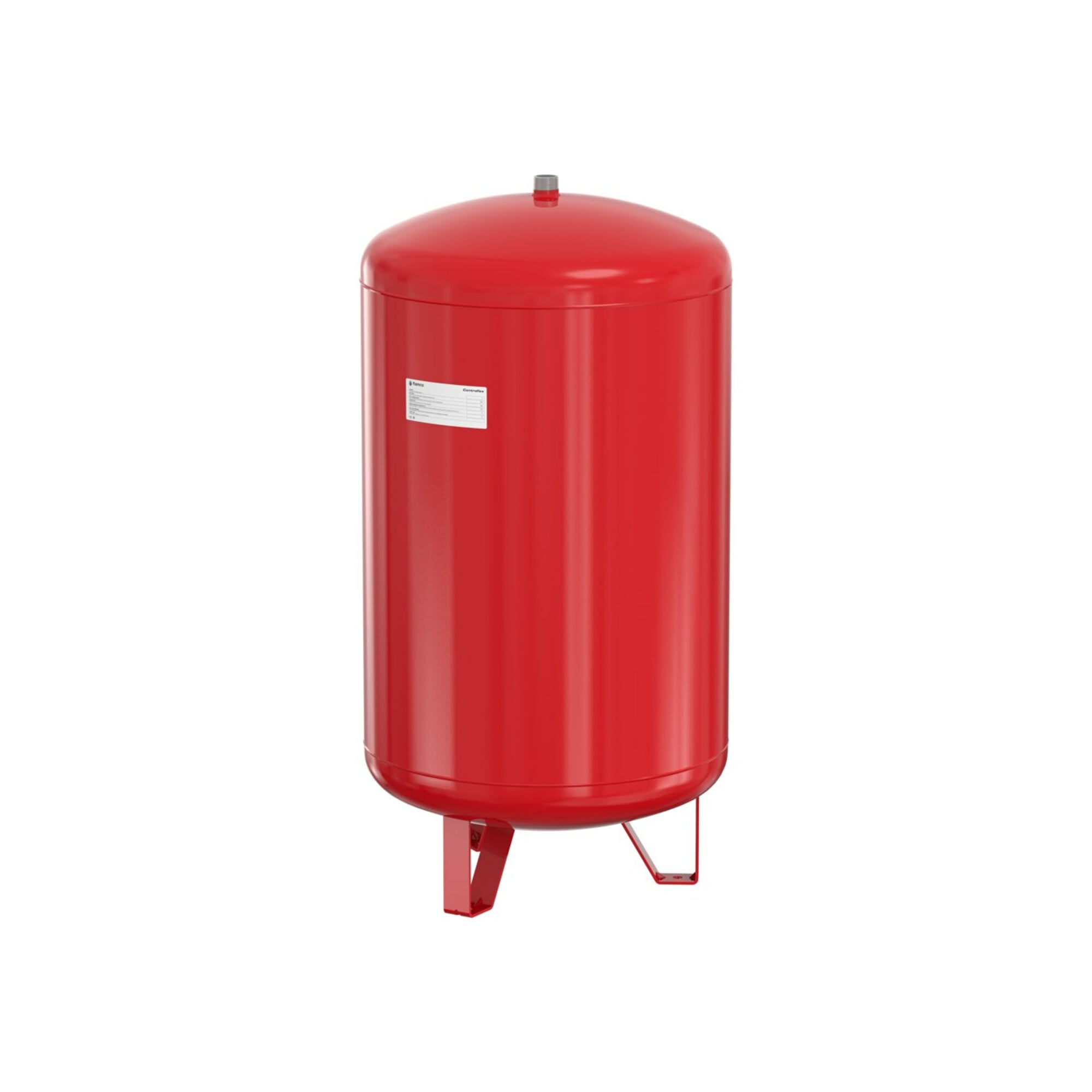 Flamco Druckausdehnungsgefäß Contra-Flex 200 l, 6 bar, R 1, Vordruck 2,5 bar, rot