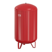 Flamco Druckausdehnungsgefäß FLEXCON 200 l, 6 bar, R 1, Vordruck 2,5 bar, rot