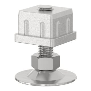 Flamco Fußhöhenverstellung Set, f Duo 120-500, Duo-Sol 200-500, HLS