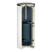 Flamco Hochleistungsspeicher Duo HLS 500 l, weiß, mit Isolierung
