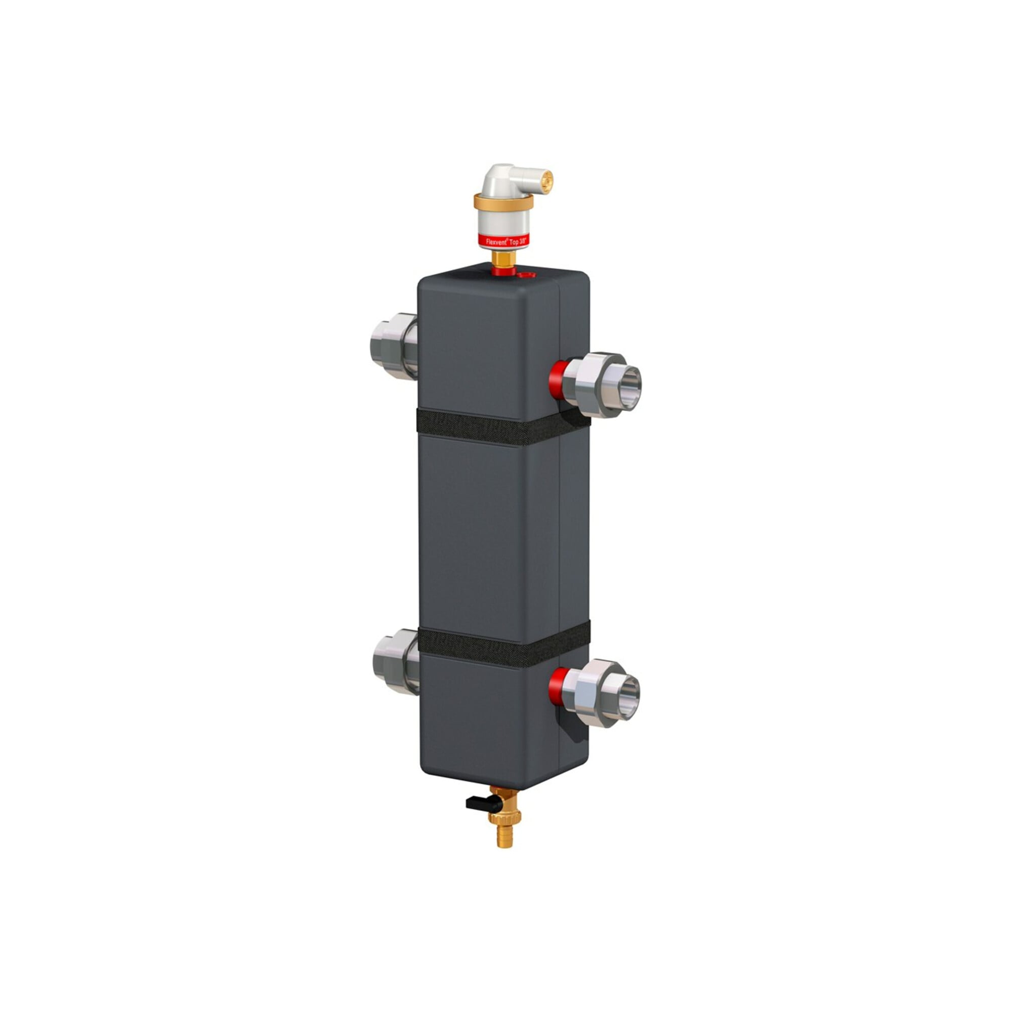 Flamco Hydraulische Weiche FlexBalance EcoPl C Rp 1 1/4, 2,3 l, 100 kW