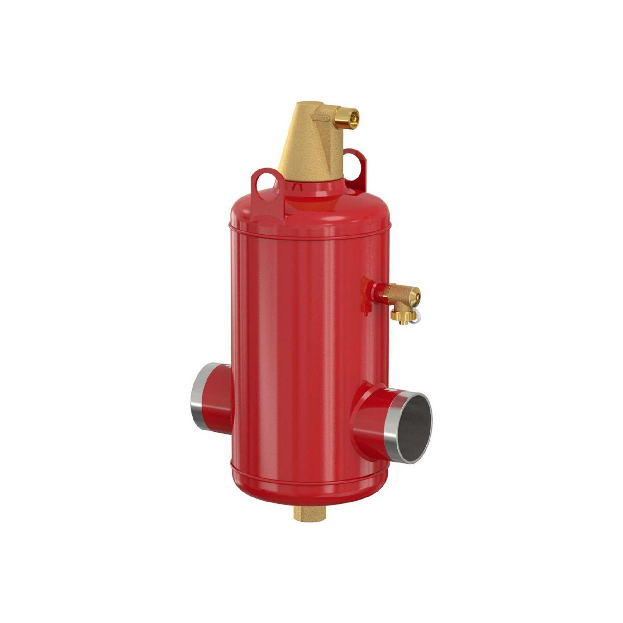 Flamco Luftabscheider Flamcovent Smart 65 S, DN 65, 8 l, 76,1mm, Schweißanschl.