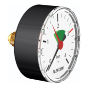 Flamco Manomètre axial, 63 mm, 1/4", 3 bar