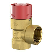 Flamco Meibes Membran-Sicherheitsventil Flopress RP 1/2xRp 3/4, 3 bar Ansprechdruck