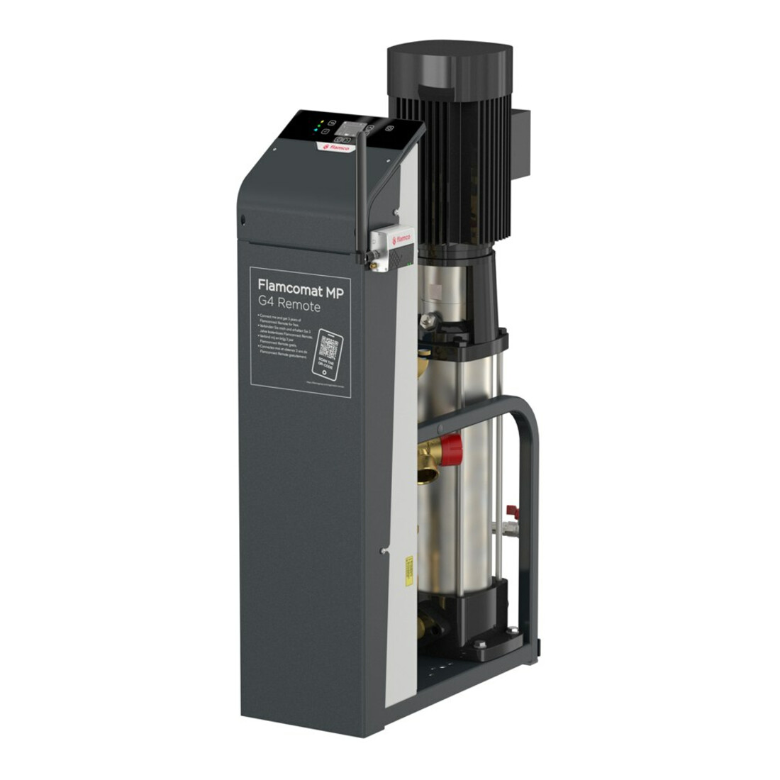 Flamco Module de commande Mono Type M 130, G 1 1/2 F, PN 16, Pu vertical