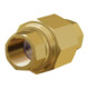 Flamco Raccord d'isolation IVS G 3/4, pour échangeur de chaleur, 1 jeu = 2 pièces-1