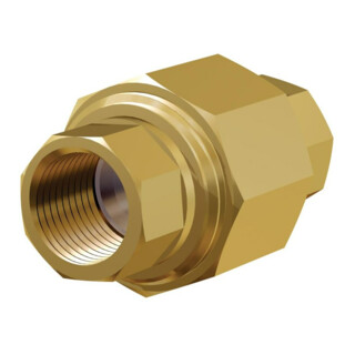 Flamco Raccord isolant IVS G 1, f Échangeur de chaleur, 1 jeu = 2 pièces