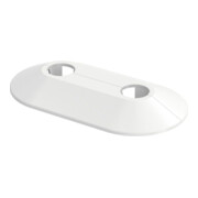 Flamco Rosace double RVD 50/15, 15 mm, blanc