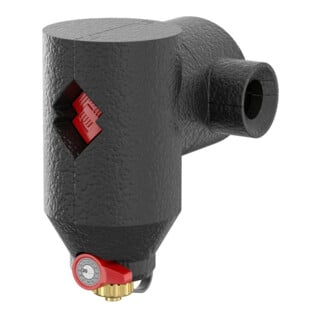 Flamco Schlammabscheider Clean Smart EcoPlus 22mm, mit Ablassventil und Isolierung