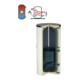 Flamco Standspeicher Duo 200 l, weiß, mit Isolierung-1