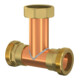 Flamco Té PN 10, G 1 1/2, pour raccordement réservoir auxiliaire-1