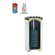 Flamco Unterstellspeicher U/HP basic 110 l, weiß, mit Isolierung-1