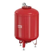 Flamco Vase d'expansion FLEXCON M 500 l, 6 bar, G 1 1/4 M, Préch. 3 bar, rouge