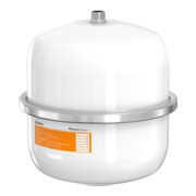 Flamco Vase d'expansion FLEXCON SOLAR 12 l, 8 b, R 3/4, Prégonflage 2,5 bar, blanc