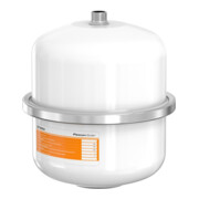 Flamco Vase d'expansion FLEXCON SOLAR 8 l, 8 b, R 3/4, Pression initiale 2,5 bar, blanc