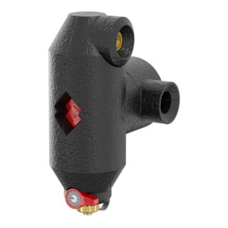 Flamco vent C Sm. EcoPl Luft-/Schlammabscheider Rp 1 1/4, m Entlüft., Ablassvtl., Iso.