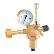 RHÖNA Flaschendruckminderer Flowmeter Argon/CO₂ 200bar 1-stufig 16l/min GCE-1