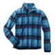 Fleecejacke Dolomit Gr.M blau-kariert 100%PES SCHEIBLER