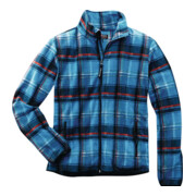 Fleecejacke Dolomit Gr.XXL blau-kariert SCHEIBLER-1