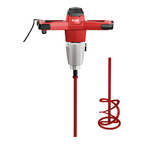 Flex Agitateur 2 vitesses MXE 1202 + agitateur hélicoïdal HP2 140, 1200 W, variateur 3 vitesses