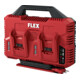 FLEX Doppio caricabatterie rapido 12/18 V CA SP 2x 12/18-1