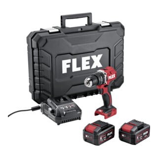 Flex Perceuse-visseuse à percussion sans fil 2 vitesses PD 2G 18-EC LD 55 TC, 18 V